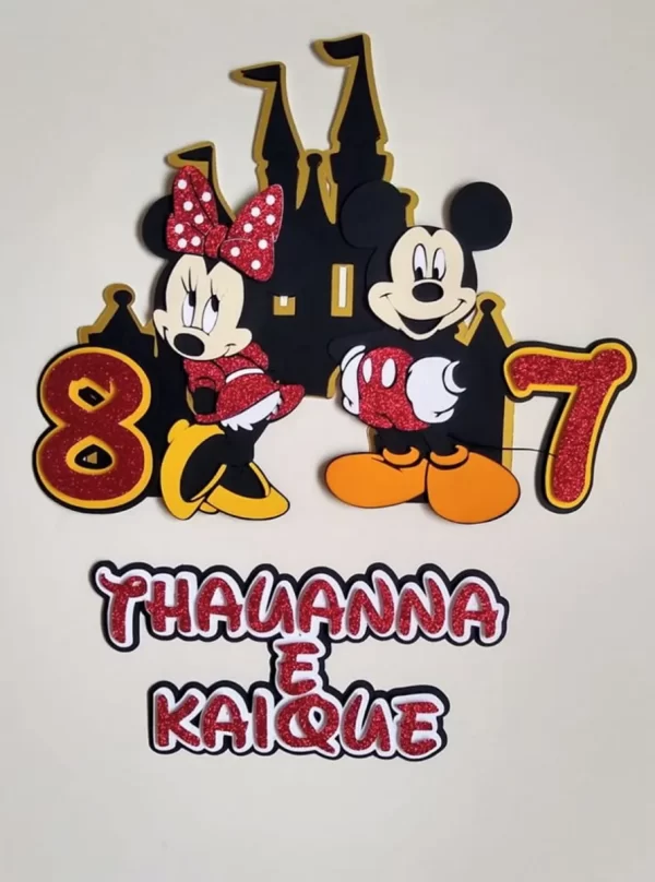 Arquivo Topo de Bolo Mickey e Minnie Studio