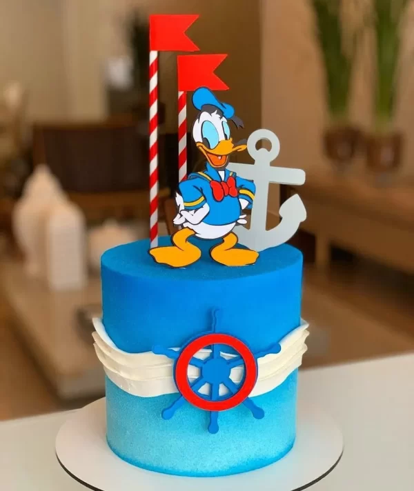 Arquivo Topo de Bolo Pato Donald Studio