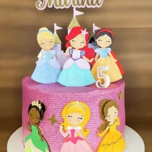 Arquivo Topo de Bolo Princesas Studio