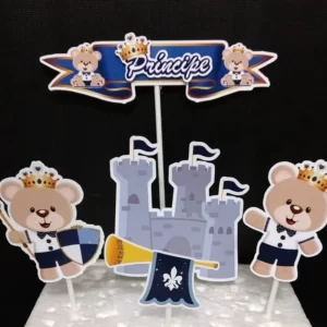 Arquivo Topo de Bolo Realeza Menino Studio