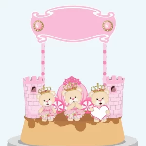 Arquivo Topo de Bolo Ursa Realeza Studio