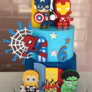 Arquivo Topo de Bolo Vingadores Studio