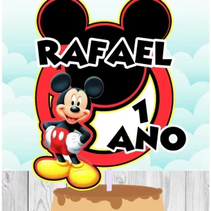 Arquivo Topo do Bolo Mickey Studio