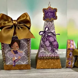 Arquivo de Corte Bailarina Dourado Studio