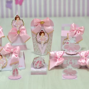 Arquivo de Corte Bailarina Rosa Studio e Pdf