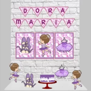 Arquivo de Corte Bailarina Roxo Studio