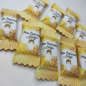 Arquivo de Corte Bala Batizado Png e Pdf