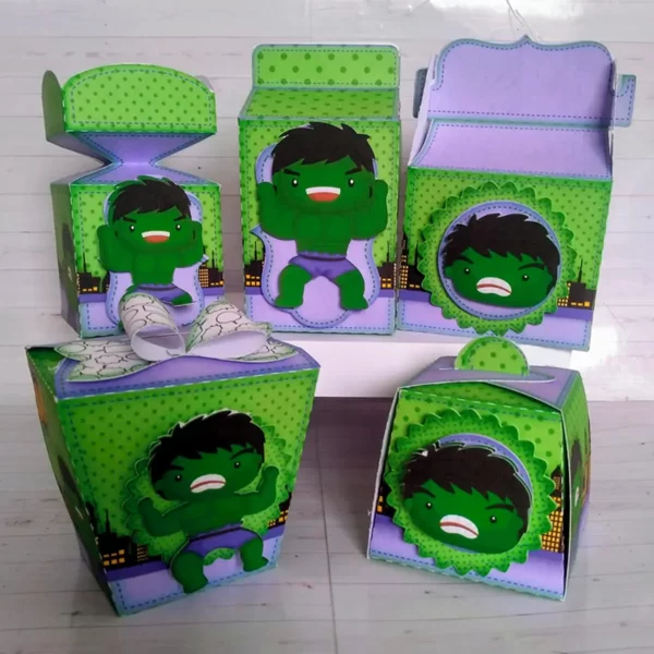 Arquivo de Corte Hulk Cute Studio, Png e Dxf