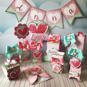 Arquivo de Corte Melancia Studio, Png e Pdf