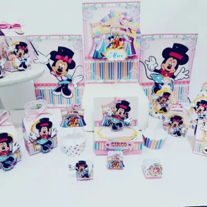 Arquivo de Corte Minnie Circo Studio e Pdf