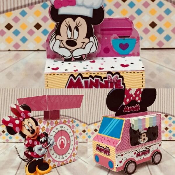 Arquivo de Corte Minnie Confeiteira Studio