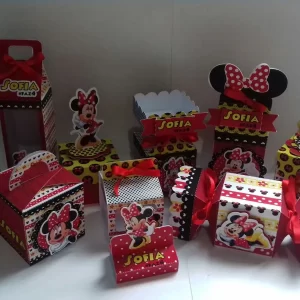 Arquivo de Corte Minnie Vermelha Luxo Studio