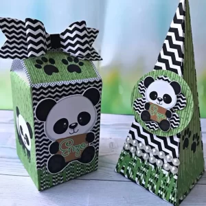 Arquivo de Corte Panda Menino Studio