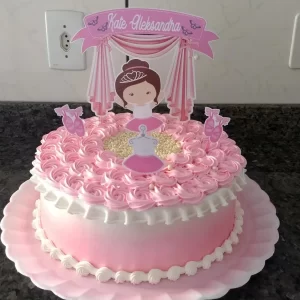 Arquivo de Corte Topo Bailarina Rosa Studio