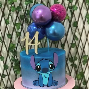 Arquivo de Corte Topo de Bolo do Lilo Stitch Studio