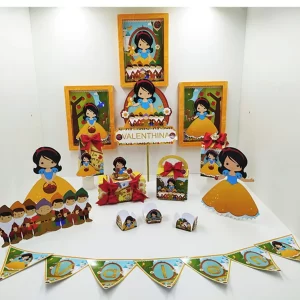 Festa Digital Branca de Neve Studio, Png e Pdf