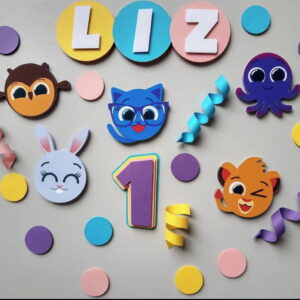 Festa Digital Topo de Bolo Bolofofos Studio