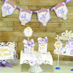 Festa Digital Ursinha Princesa Studio e Pdf