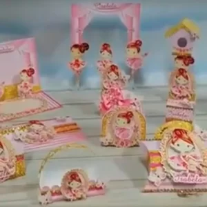 Festa Pronta Bailarina Rosa Studio