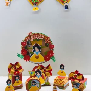 Festa em Casa Branca de Neve Studio e Pdf