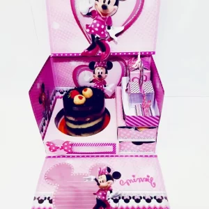 Festa na Caixa Minnie Rosa Studio e Pdf