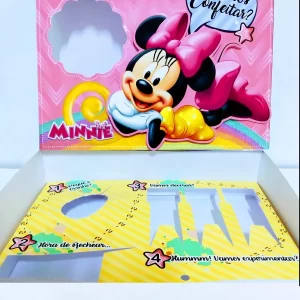 Mini Confeiteiro Minnie Rosa Studio e Pdf