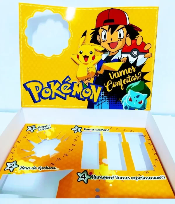 Mini Confeiteiro Pokemon Studio e Pdf