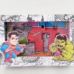 Mini Confeiteiro Super Heróis Studio, Png e Pdf