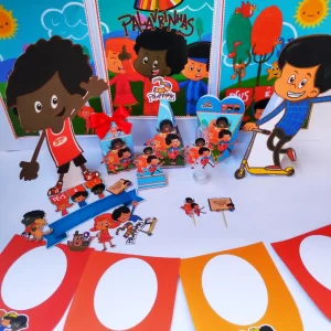 Molde Digital 3 Palavrinhas Studio e Pdf