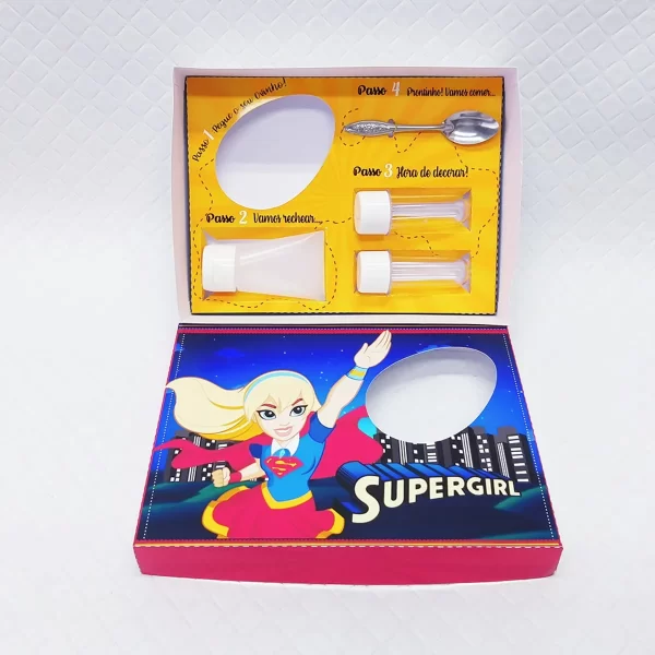 Páscoa Mini Confeiteiro Supergirl Studio e Pdf