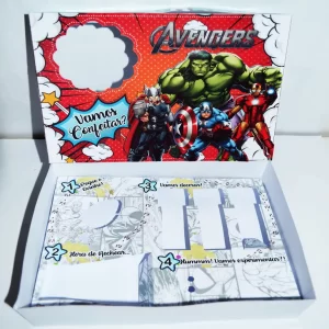 Páscoa Mini Confeiteiro Vingadores Studio e Pdf