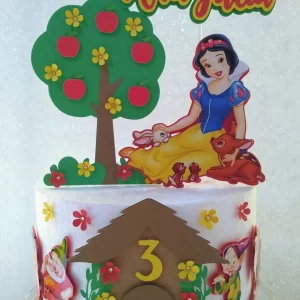 Topo de Bolo Branca de Neve Para Imprimir Studio