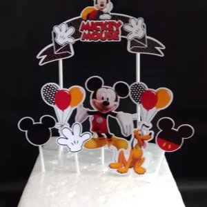 Topo de Bolo Mickey Para Imprimir Studio