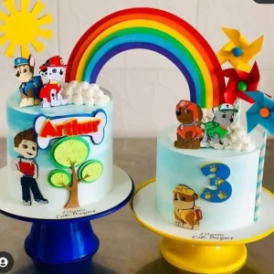 Topo de Bolo da Patrulha Canina Studio