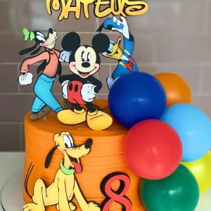 Topo de Bolo Turma do Mickey Studio