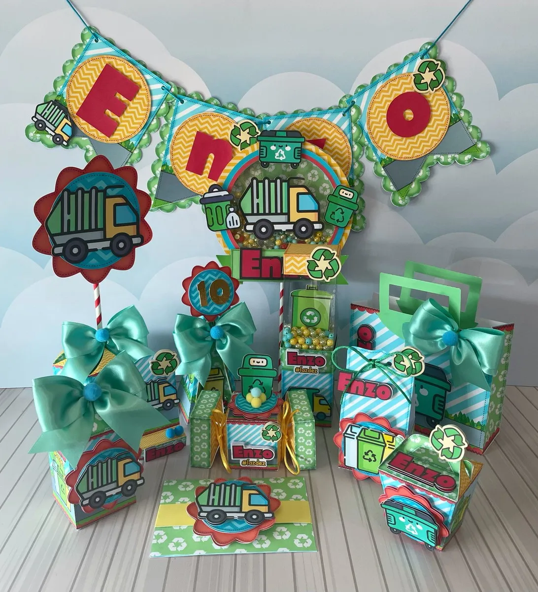 Arquivo Caminhão do Lixo Studio, Png e Pdf