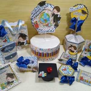 Arquivo Corte Formatura Menino Studio e Pdf