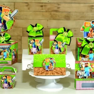 Arquivo Corte Minecraft Studio e Pdf