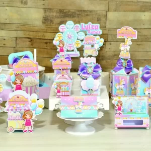 Arquivo Corte Parque Menina Studio e Pdf