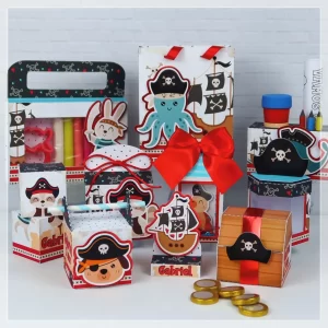 Arquivo Corte Pirata Studio, Png e Pdf