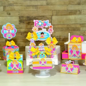 Arquivo Corte Pool Party Menina Studio e Pdf