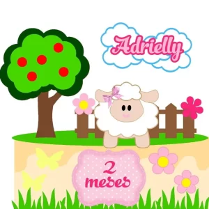 Arquivo Corte Topo Ovelhinha Studio