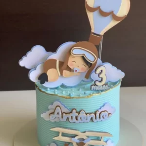 Arquivo Corte Topo de Bolo Aviador Studio