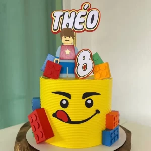 Arquivo Corte Topo de Bolo Lego Studio