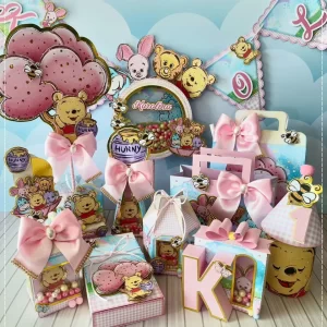 Arquivo Corte Ursinho Pooh Studio, Png e Pdf