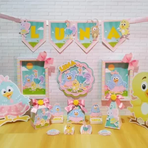 Arquivo Digital Galinha Pintadinha Rosa