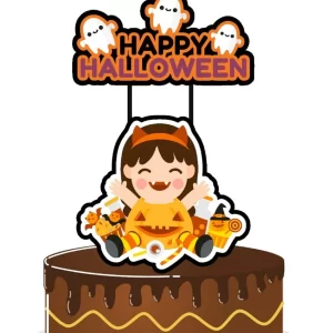 Arquivo Digital Topo de Bolo Halloween Studio