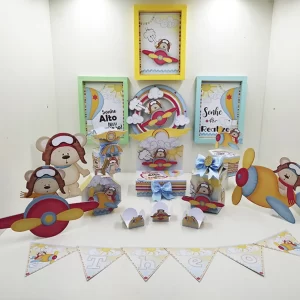 Arquivo Digital Ursinho Aviador Studio e Pdf