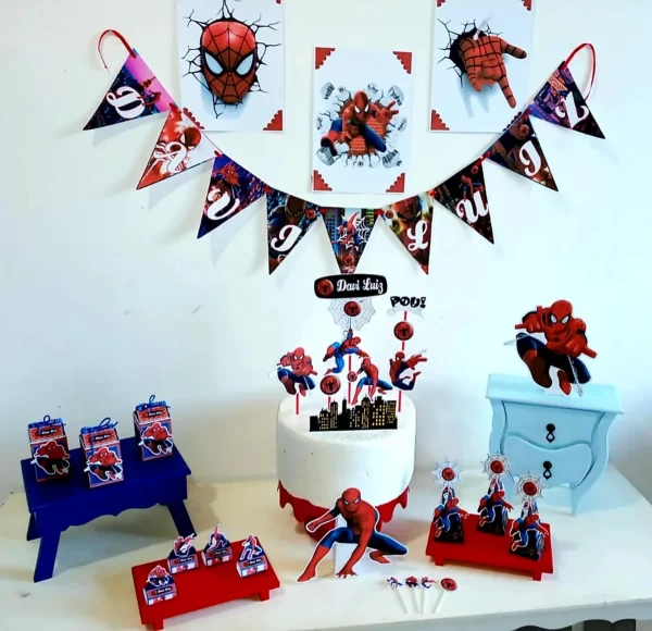 Arquivo Festa Homem Aranha Studio e Pdf