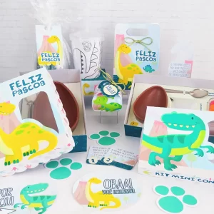 Arquivo Páscoa Dinossauros Studio e Pdf